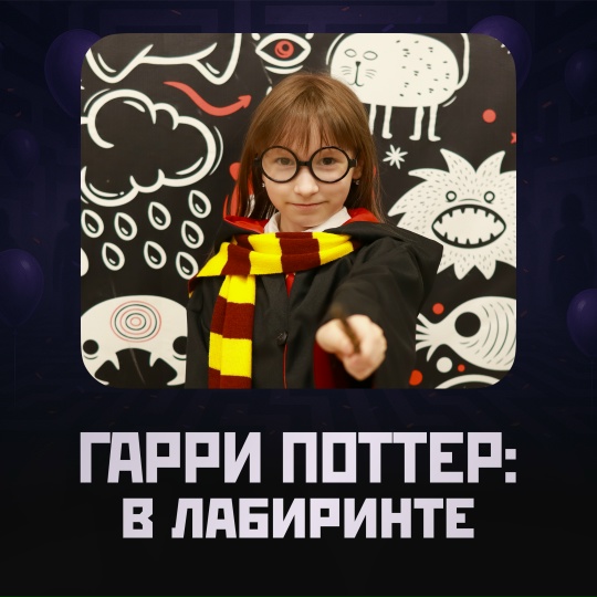 Гарри Поттер в лабиринте