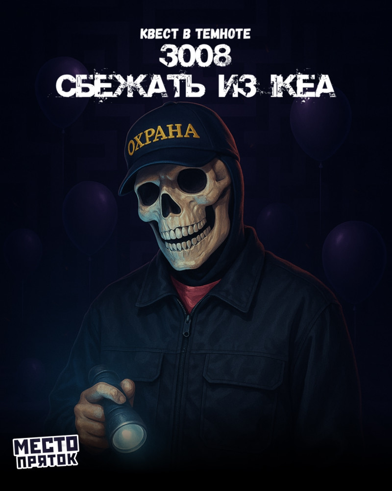 3008. Сбежать из IKEA